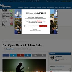 De l'Open Data à l'Urban Data