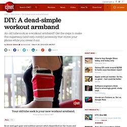 DIY: A dead-simple workout armband