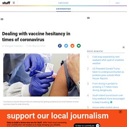 Dealing with vaccine hesitancy in times of coronavirus