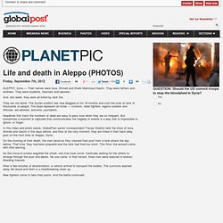 Life and death in Aleppo (PHOTOS)
