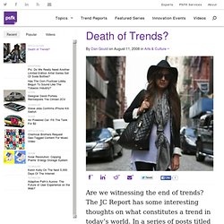 Death of Trends?