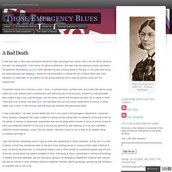 A Bad Death « Those Emergency Blues