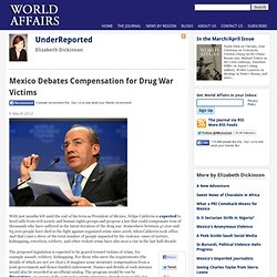Mexico Debates Compensation for Drug War Victims