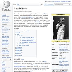 Debbie Harry