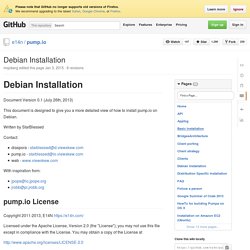 Debian Installation · e14n/pump.io Wiki