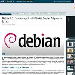 Debian 6.0 : fin du support le 29 février, Debian 7.0 prendra le relai