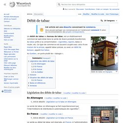 Débit de tabac