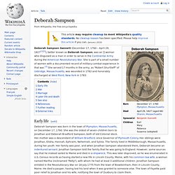 Deborah Sampson