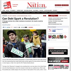 Can Debt Spark a Revolution?