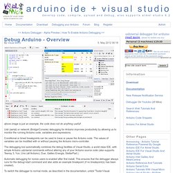 Debug Arduino - Overview