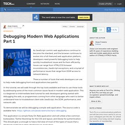Debugging Modern Web Applications Part 1