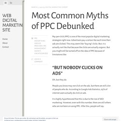 Most Common Myths of PPC Debunked