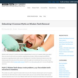 Know the Importance of Wisdom Teeth Removal