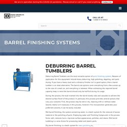Deburring Barrel Tumblers