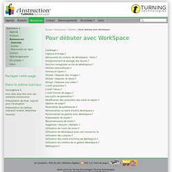 ... workspace pour debuter avec workspace calibragecapture d