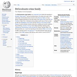 DeCavalcante crime family