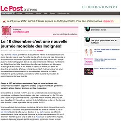 Le 10 décembre c'est une nouvelle journée mondiale des Indignés! - Actif et militant sur LePost.fr (01:44)