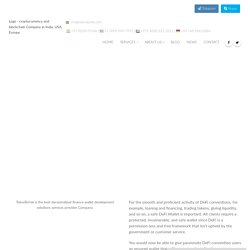DeFi wallet development Services In Maharashtra