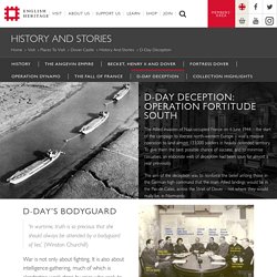 D-Day Deception: Operation Fortitude South