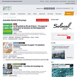 articles Green et Vert