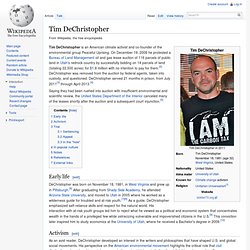 Tim DeChristopher