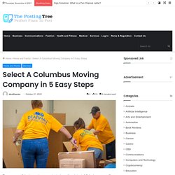 Select A Columbus Moving Company in 5 Easy Steps