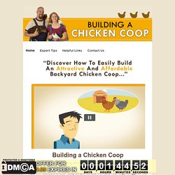 Building A Chicken Coop – Building your own chicken coop will be one of the best decisions you'll make in your life. Learn how at BuildingAChickenCoop.com!