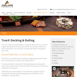 Trex Decking Adelaide - Trex Composite Decking & Railing Adelaide