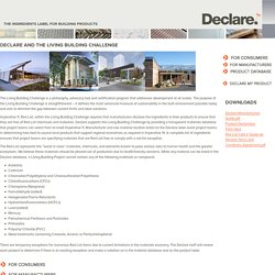 Declare and the Living Building Challenge