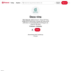 Deco vina (decovinacom) - Profile