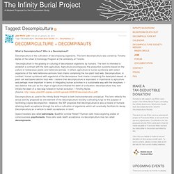 Decompiculture « The Infinity Burial Project