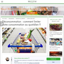 Déconsommation : comment limiter notre consommation au quotidien