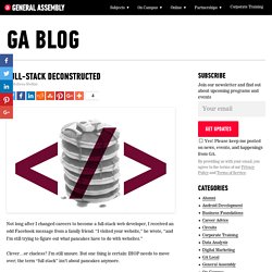 Deconstructed: What Is Full-Stack Web Development?