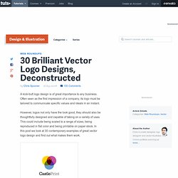 30 Brilliant Vector Logo Designs, Deconstructed