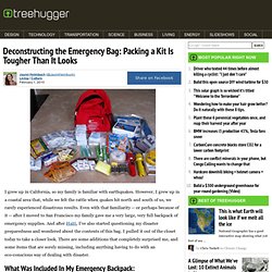 Deconstructing the Emergency Bag: Packing a Kit Is Tougher Than It Looks