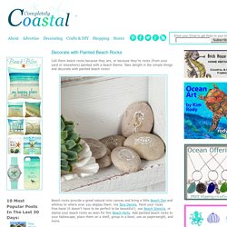 Decorate with Painted Beach Rocks