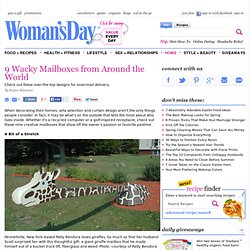 Yard Decorations - Unusual Mailboxes at WomansDay.com - StumbleUpon