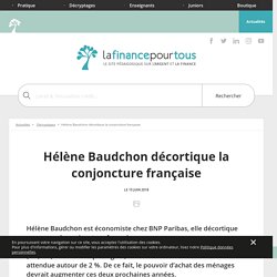 Hélène Baudchon décortique la conjoncture française