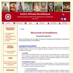 Institut d'Etudes Bouddhiques