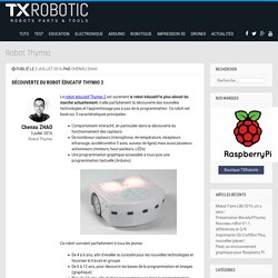 Découverte du robot éducatif Thymio 2