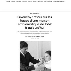 Découvrez la marque Givenchy et l’histoire de Givenchy dans le monde du luxe.