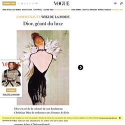 Découvrez Dior, une marque prestigieuse du luxe français fondée par Christian Dior