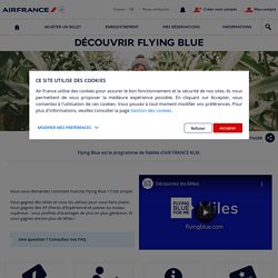 Découvrir Flying Blue