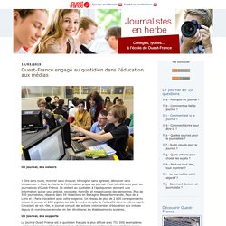 Découvrir Ouest-France : Journalistes en herbe