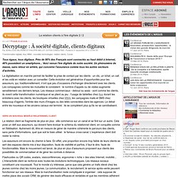 Décryptage : À société digitale, clients digitaux - Analyses comparatives assurances