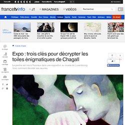 Expo : trois clés pour décrypter les toiles énigmatiques de Chagall