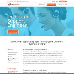 Dedicated Support Engineer for Microsoft Dynamics Business Central - 365Solutions
