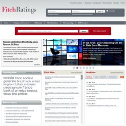 Fitch Ratings - Dedicated to providing value beyond the rating
