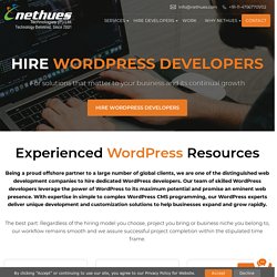 Hire Dedicated Wordpress Developer: Wordpress plugin specialist USA, UK, India