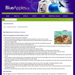 Deer « Blue Apples